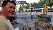 Mark N Brown visits Germany for a special exhibit plus a chance to do some Plein Air painting!